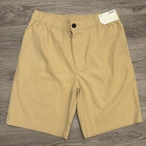 STYLUS Men's Khaki Flat Front Shorts Size S